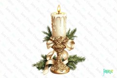 Gold Christmas Luxury Clipart Product Image 1