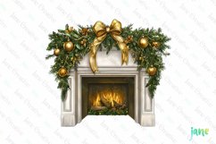 Gold Christmas Luxury Clipart Product Image 1