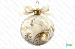 Gold Christmas Luxury Clipart Product Image 1
