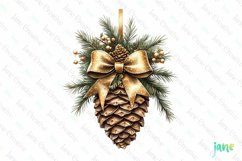 Gold Christmas Luxury Clipart Product Image 1
