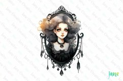 Gothic Halloween Sublimation Clipart Product Image 1