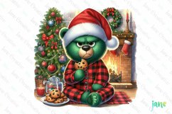 Grumpy Christmas Bears Sublimation Product Image 1