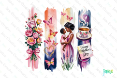 Happy Morther’s Day Brushstroke Clipart Product Image 1