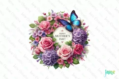 Floral Embrace Happy Mother's Day Card Product Image 1