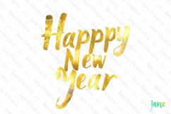 Happy New Year Clipart Product Image 1