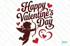 Happy Valentine's Day SVG PNG Product Image 1