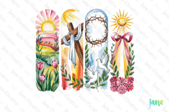 He Is Risen Brushstroke Clipart Product Image 1