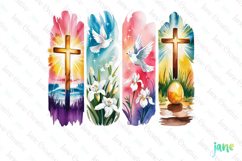 He Is Risen Brushstroke Clipart Product Image 1