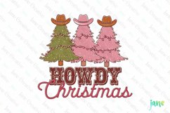 Howdy Christmas Sublimation Product Image 1