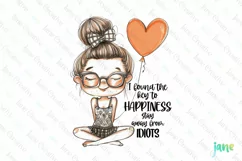 I Found The Key To Happiness Best Friend Clipart Product Image 1