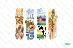 Iowa State Brushstroke USA PNG Product Image 1