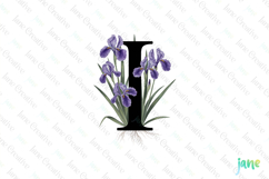 Iris Letter I Clipart Product Image 1