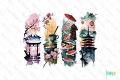 Japan Brushstroke PNG Product Image 1