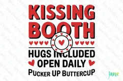 Kissing Booth SVG PNG Product Image 1