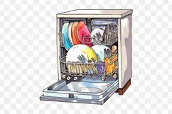 Kitchen Watercolor Collection Sublimation Product Image 4