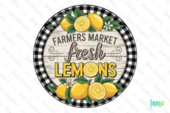 Farmers Market Fresh Lemons Product Image 1