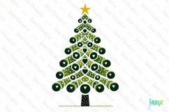 Minimalist Christmas Tree Sublimation Product Image 1