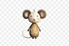 Cozy Mouse Sublimation Clipart Product Image 2