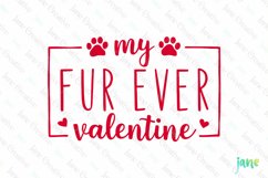 My Fur Ever Valentine SVG Product Image 1