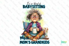 My Mom's Grandkid Funny Woman Quote Product Image 1