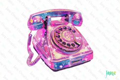 Neon Retro Pink Elements Sublimation Product Image 1