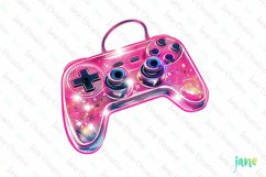 Neon Retro Pink Elements Sublimation Product Image 1