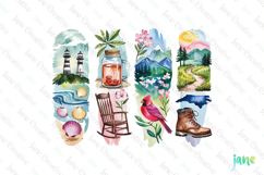 North Carolina State Brushstroke USA PNG Product Image 1