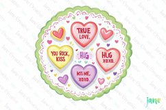 Ornament Valentine’s Day Sublimation Product Image 1