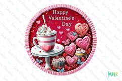 Ornament Valentine’s Day Sublimation Product Image 1