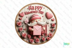 Ornament Valentine’s Day Sublimation Product Image 1