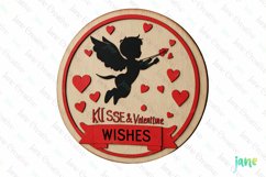 Ornament Valentine’s Day Sublimation Product Image 1