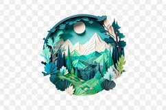 Paper Art Landscape Sublimation Bundle Product Image 2