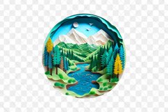 Paper Art Landscape Sublimation Bundle Product Image 5