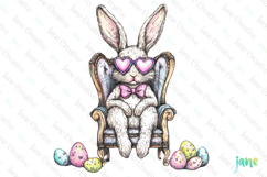 Pastel Easter Clipart Sublimation Product Image 1