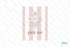 Pick Me Valentine&#039;s Illustration Card Product Image 1