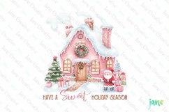 Pink Christmas Quotes Sublimation Product Image 1