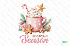 Pink Christmas Quotes Sublimation Product Image 1