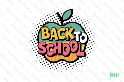 Pop-art Teacher Sublimation Clipart Product Image 1