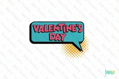 Pop Art Valentines Day Sublimation Product Image 1