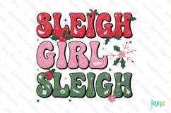 Retro Pink Christmas Quotes Sublimation Product Image 1