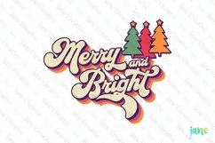 Retro Christmas Quotes Sublimation Product Image 1