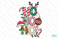Retro Christmas Quotes Sublimation Product Image 1
