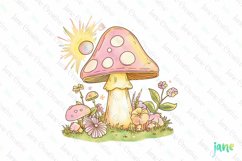 Retro Groovy Sublimation Clipart Product Image 1