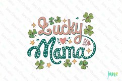 Lucky Mama Retro St Patrick’s Day Sublimation Product Image 1