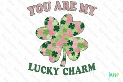 You Are My Lucky Charm Retro St Patrick’s Day Sublimation Product Image 1