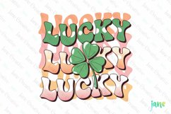 Lucky Retro St Patrick’s Day Sublimation Product Image 1