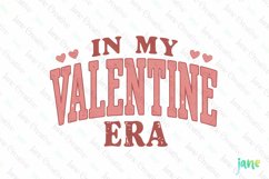 In My Valentine Era Retro Valentine Sublimation Product Image 1