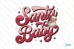 Santa Baby Sublimation Product Image 1