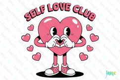Self Love Club SVG Product Image 1