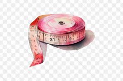 Sewing Watercolor Sublimation Clipart Product Image 5